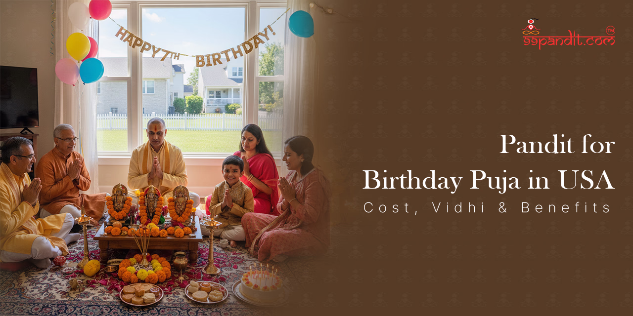 Book Online Pandit for Birthday Puja in USA Birthday Puja in USA