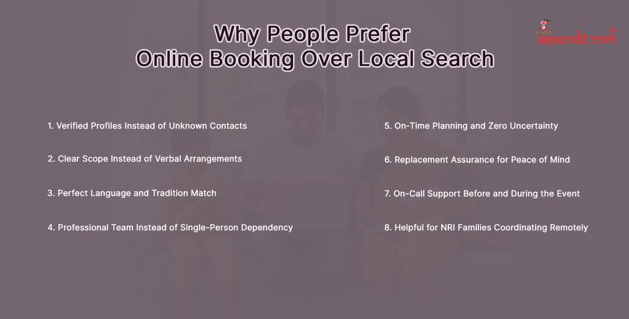 Why People Prefer Online Booking Over Local Search Naming Ceremony in Malaysia