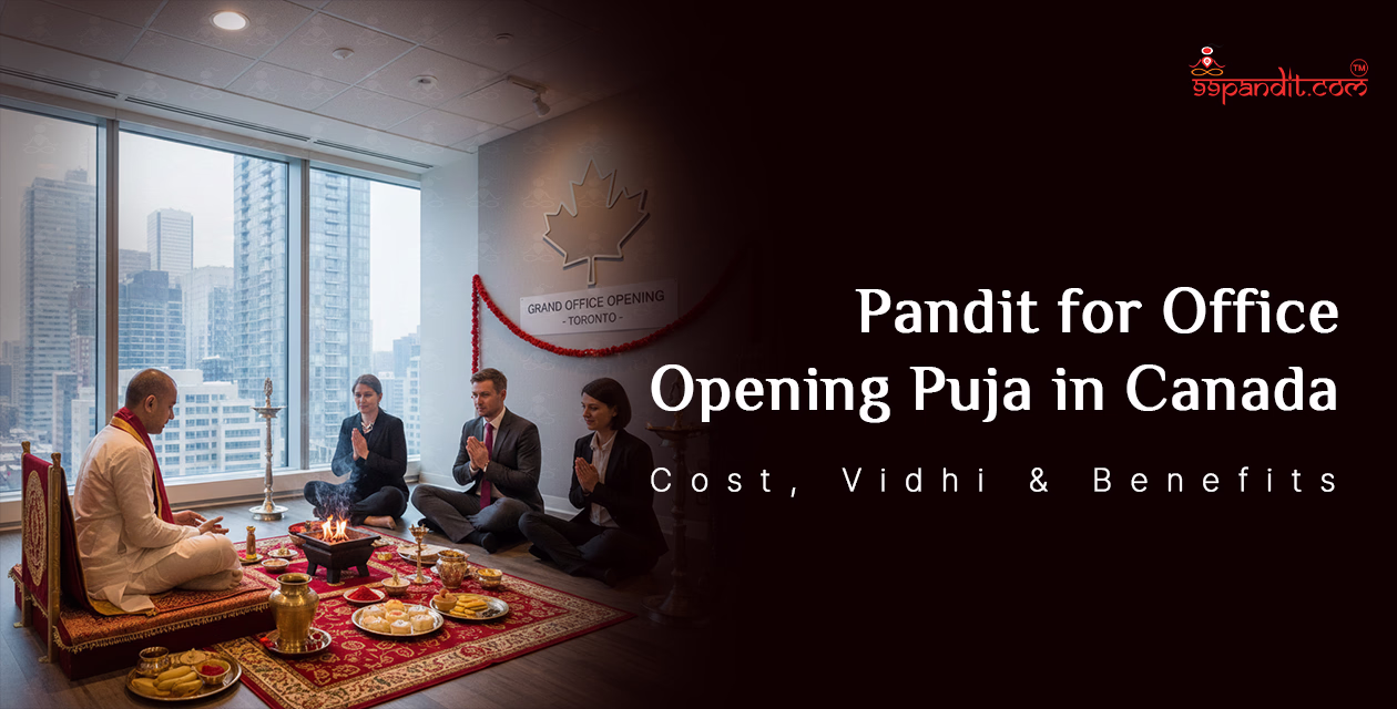 Book Online Pandit for Office Opening Puja in Canada Office Opening Puja in Canada