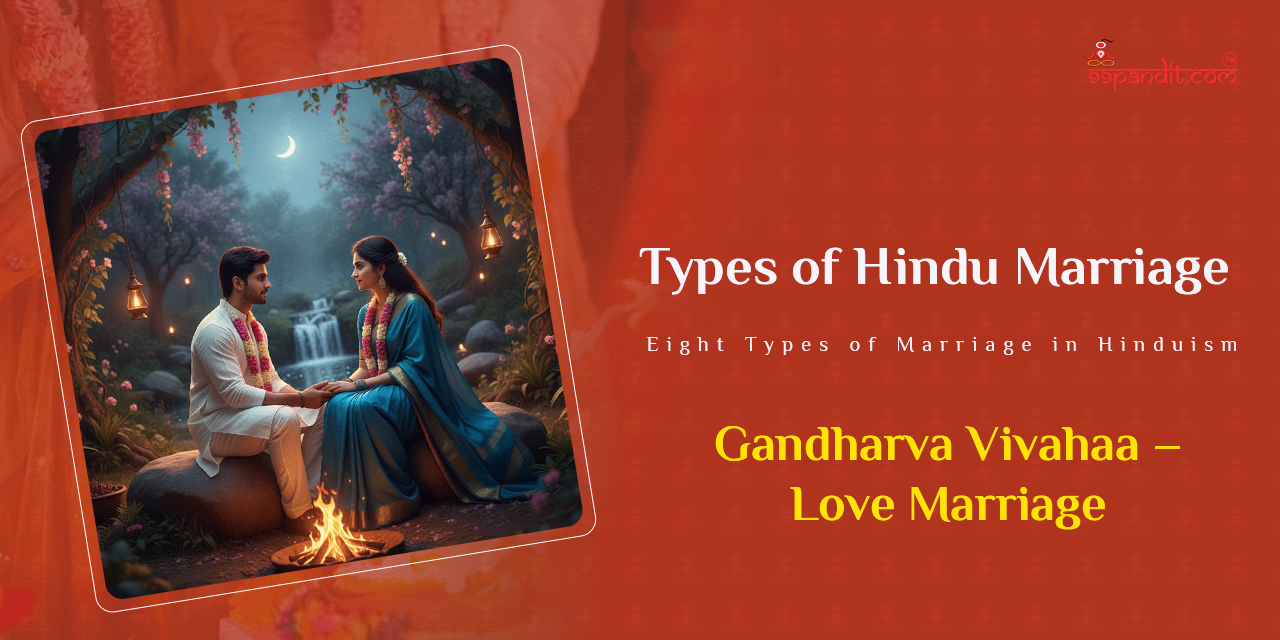 Gandharva Vivahaa: Love Marriage Types of Hindu Marriage