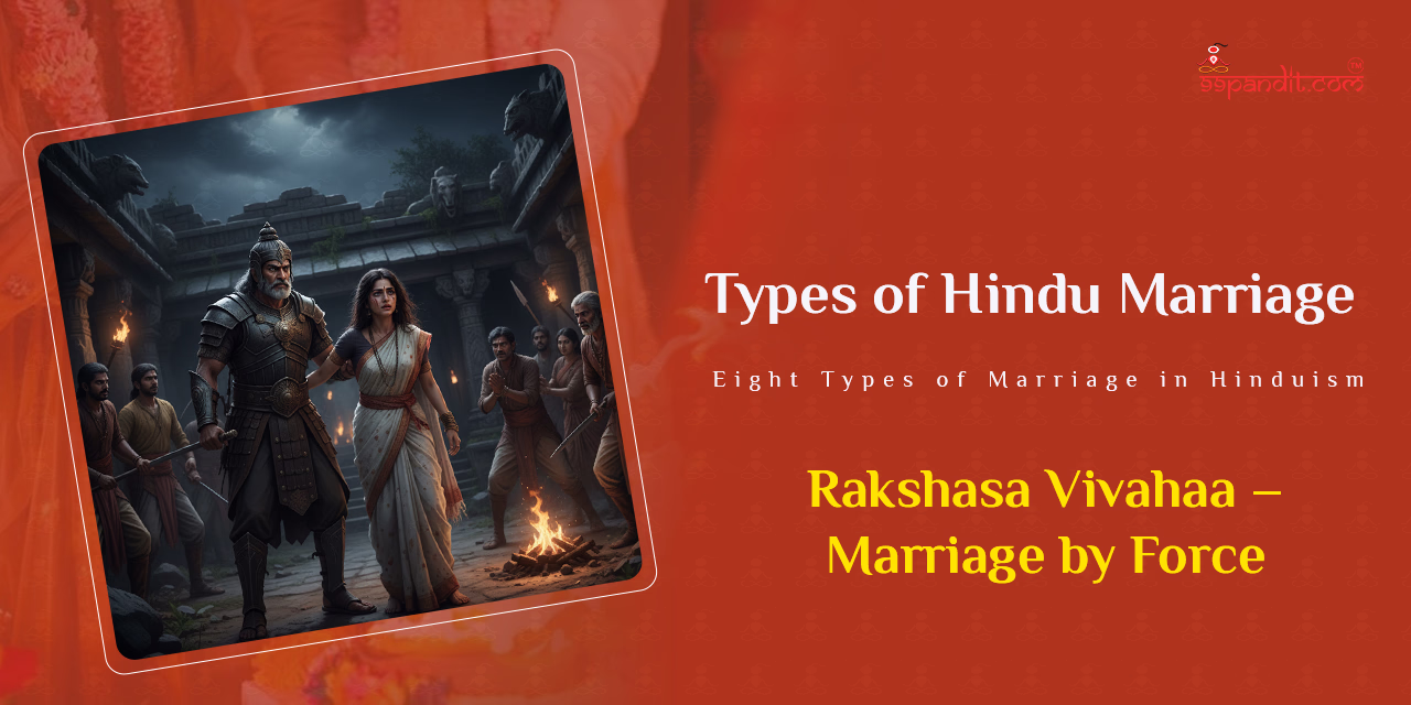 Rakshasa Vivahaa: Marriage by Force Types of Hindu Marriage