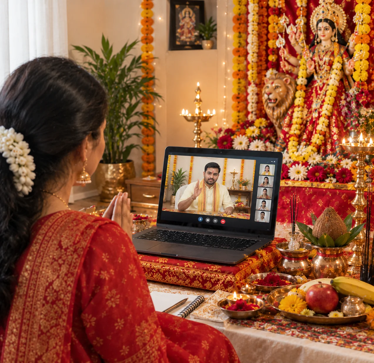 Navratri Online Group Puja