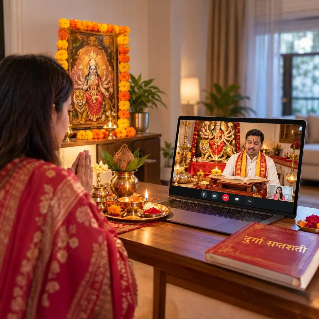 Durga Saptashati Path Online (1 Path)