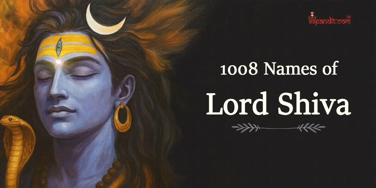 1008 Names of Lord Shiva