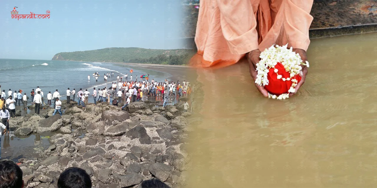 Asthi Visarjan in Harihareshwar