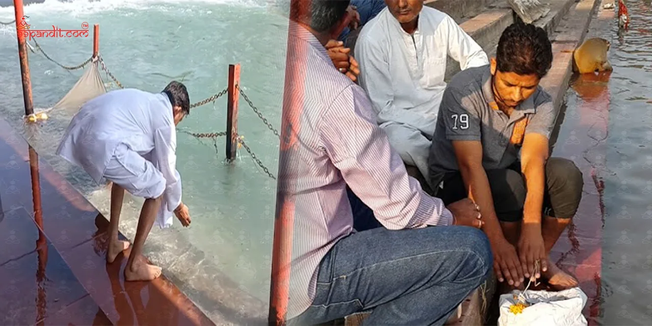 Asthi Visarjan in Rishikesh