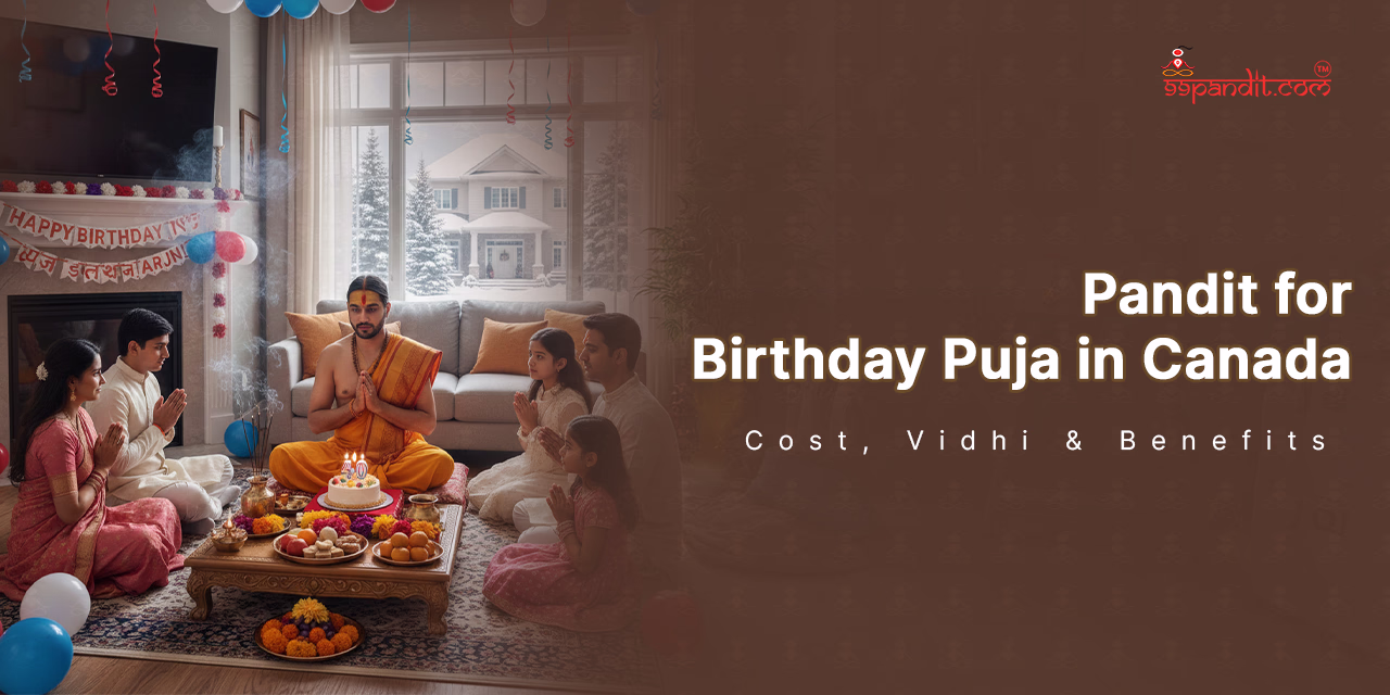 Book a Pandit Online for Birthday Puja in Canada Birthday Puja in Canada