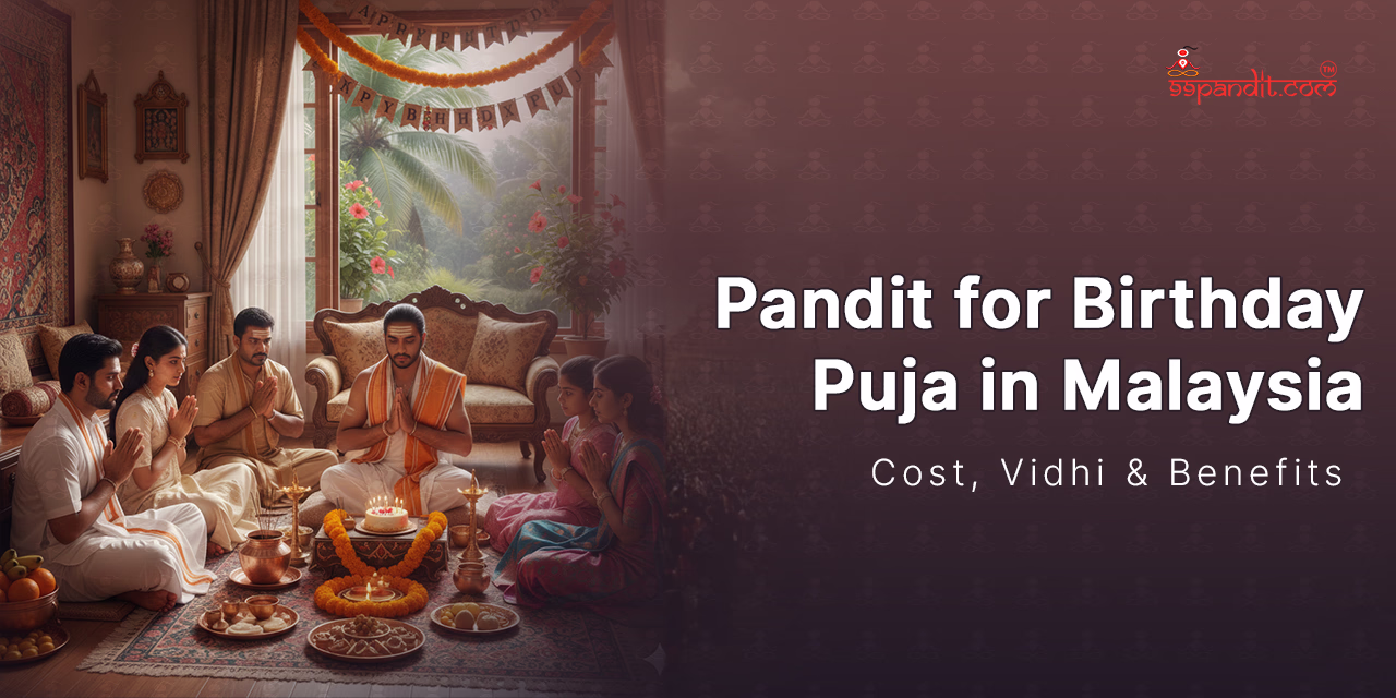 Birthday Puja in Malaysia