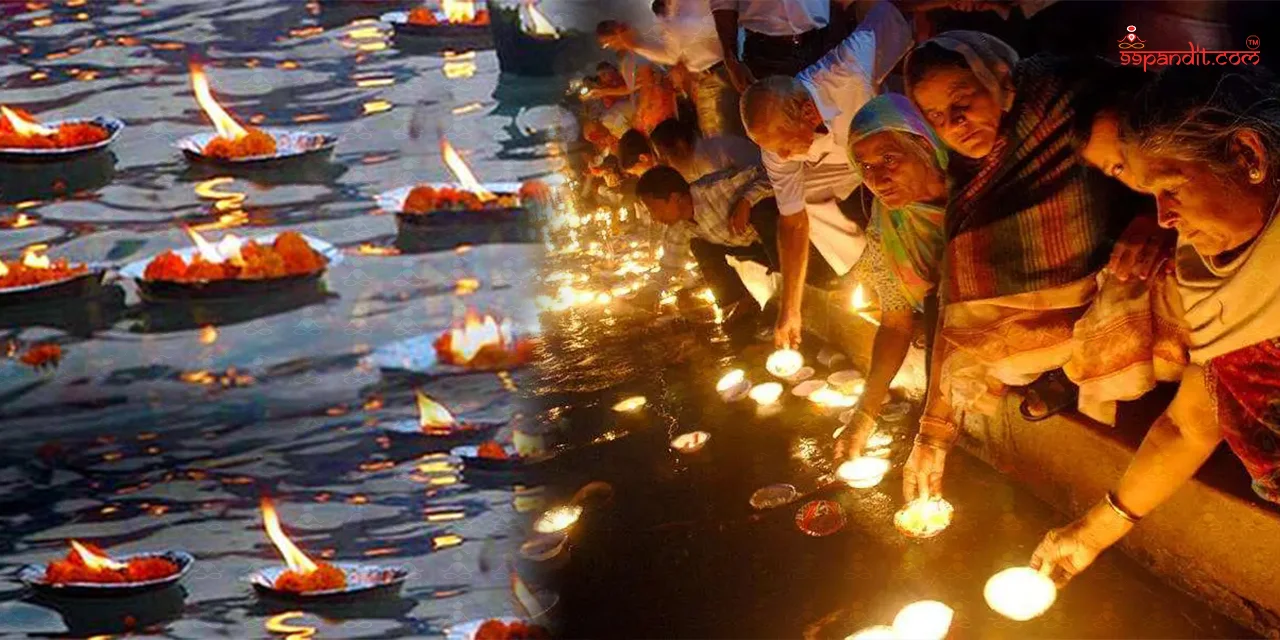 Deep Daan At Triveni Sangam
