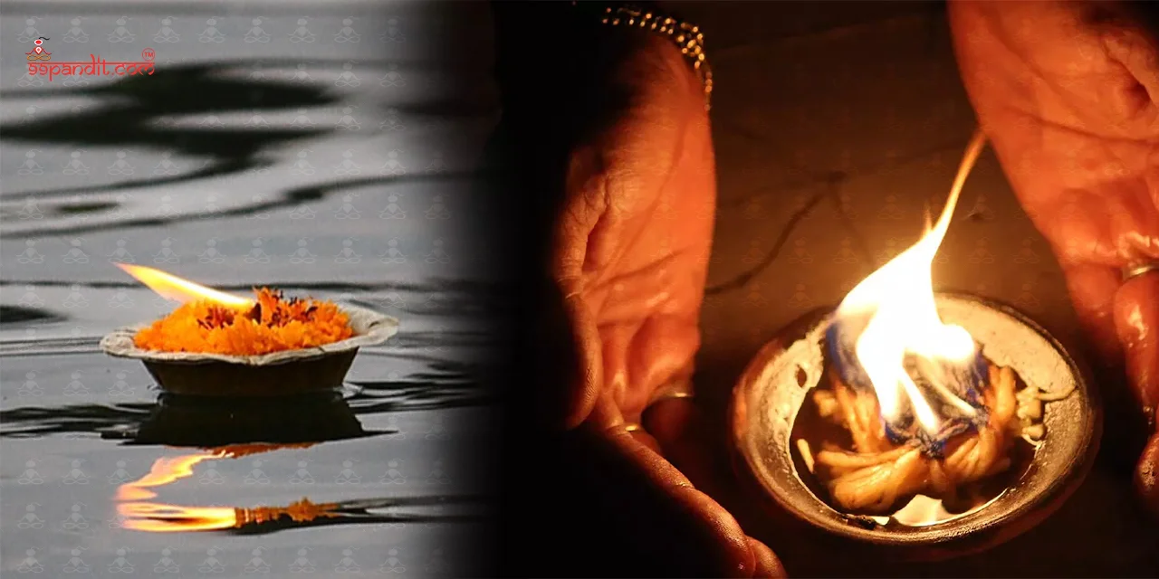 Deep Daan At Triveni Sangam