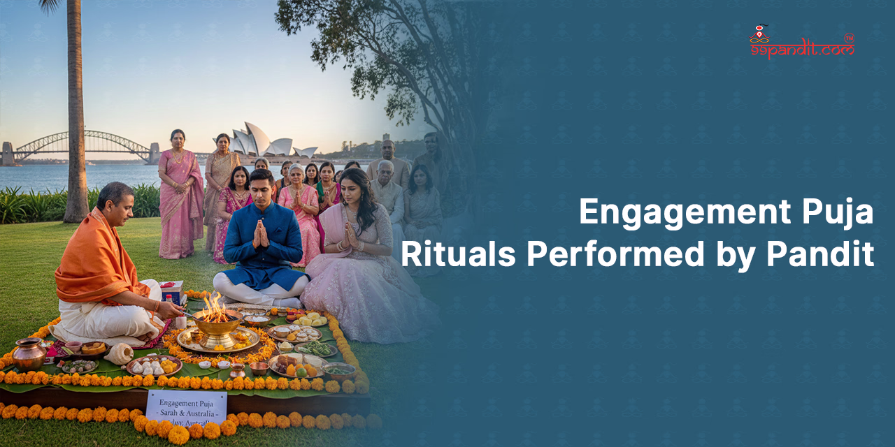Engagement Puja Rituals Performed by Pandit Engagement Puja in Australia