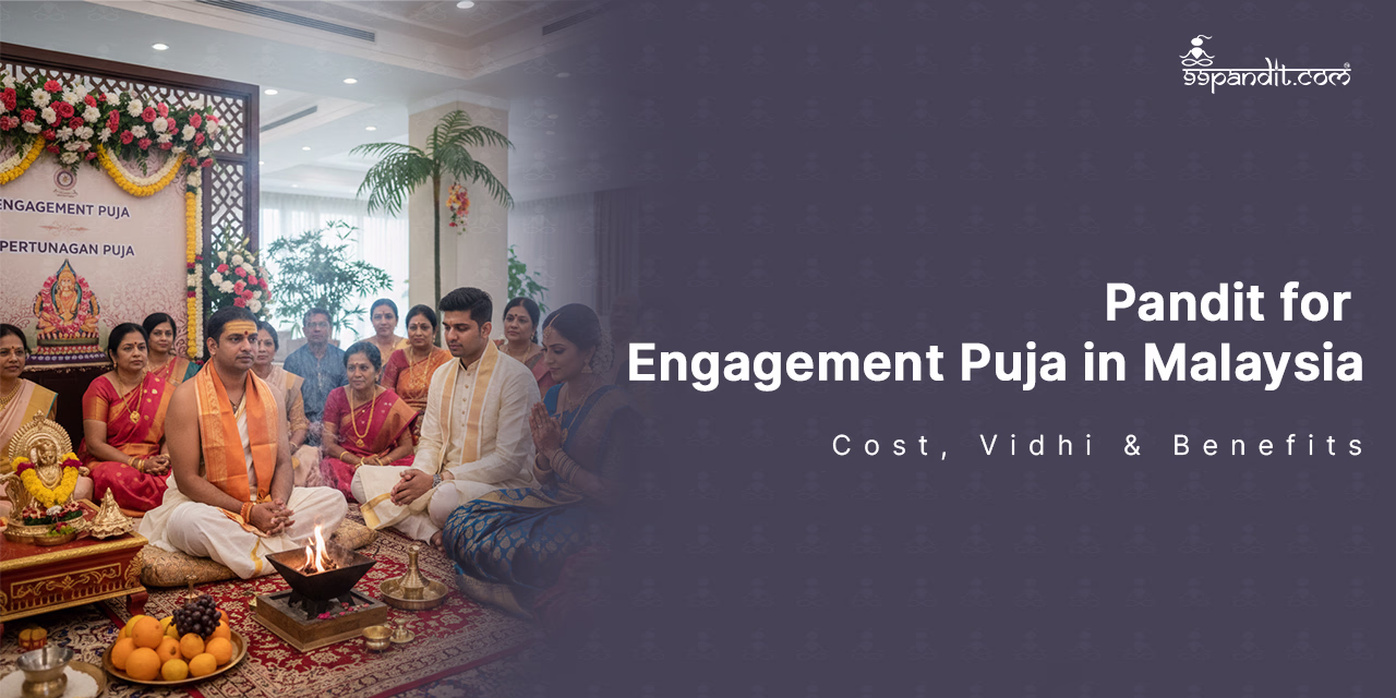 Engagement Puja in Malaysia