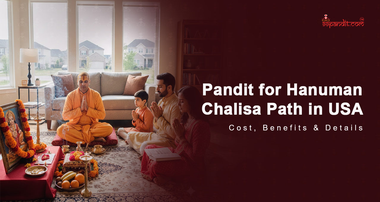 Book Online Pandit for Hanuman Chalisa Path in USA Hanuman Chalisa Path in USA