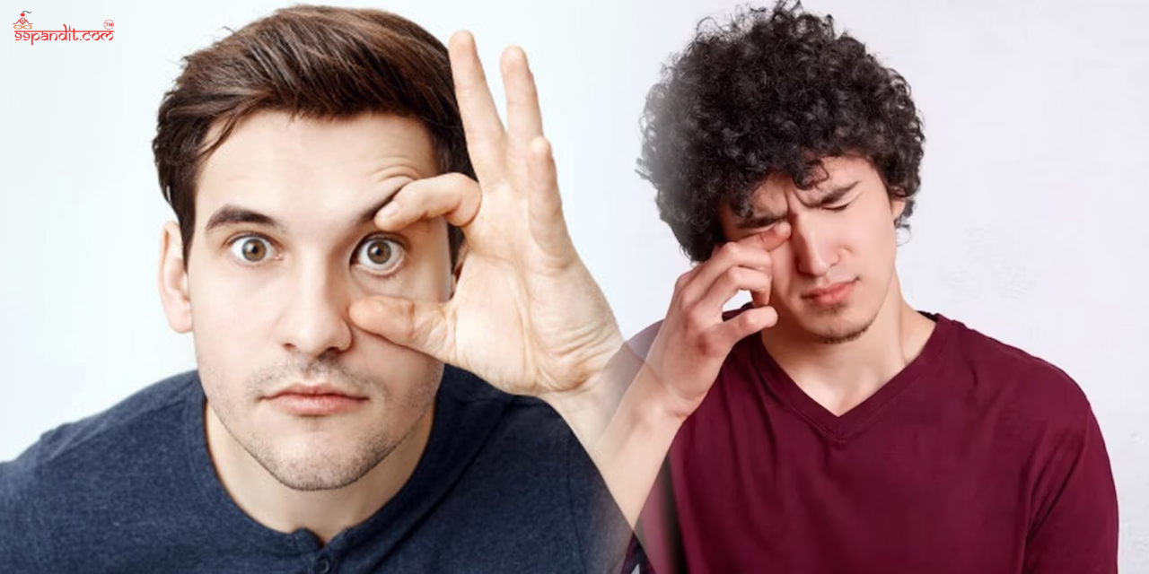 Left Eye Blinking for Male