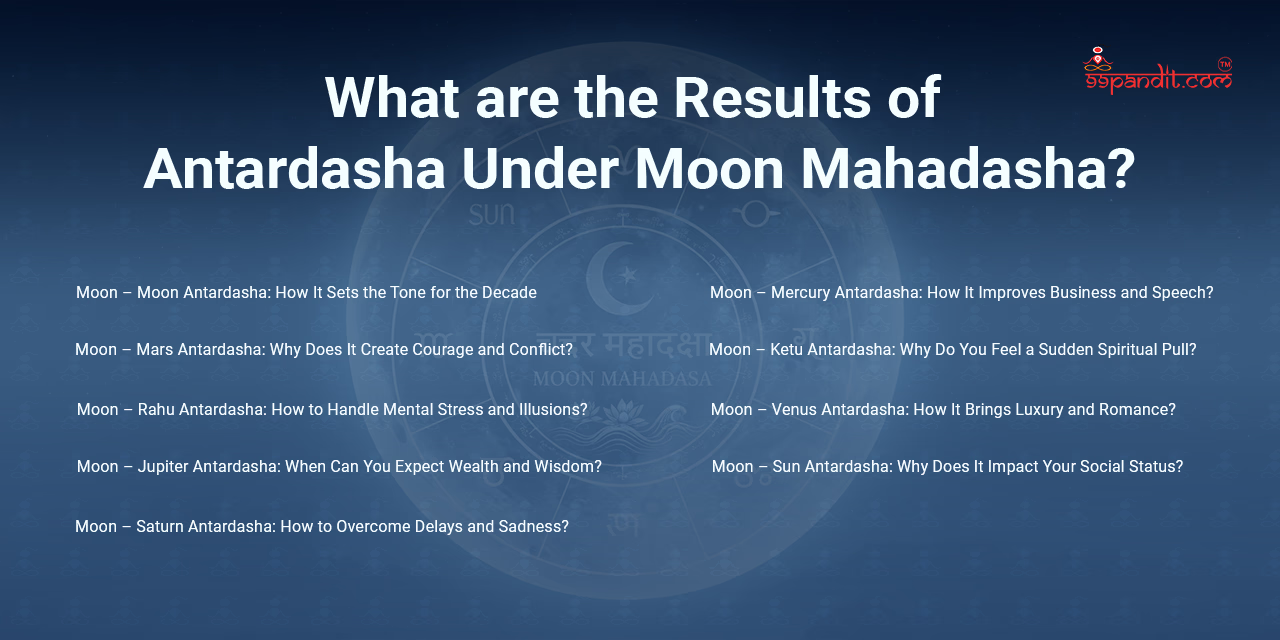Moon Mahadasha