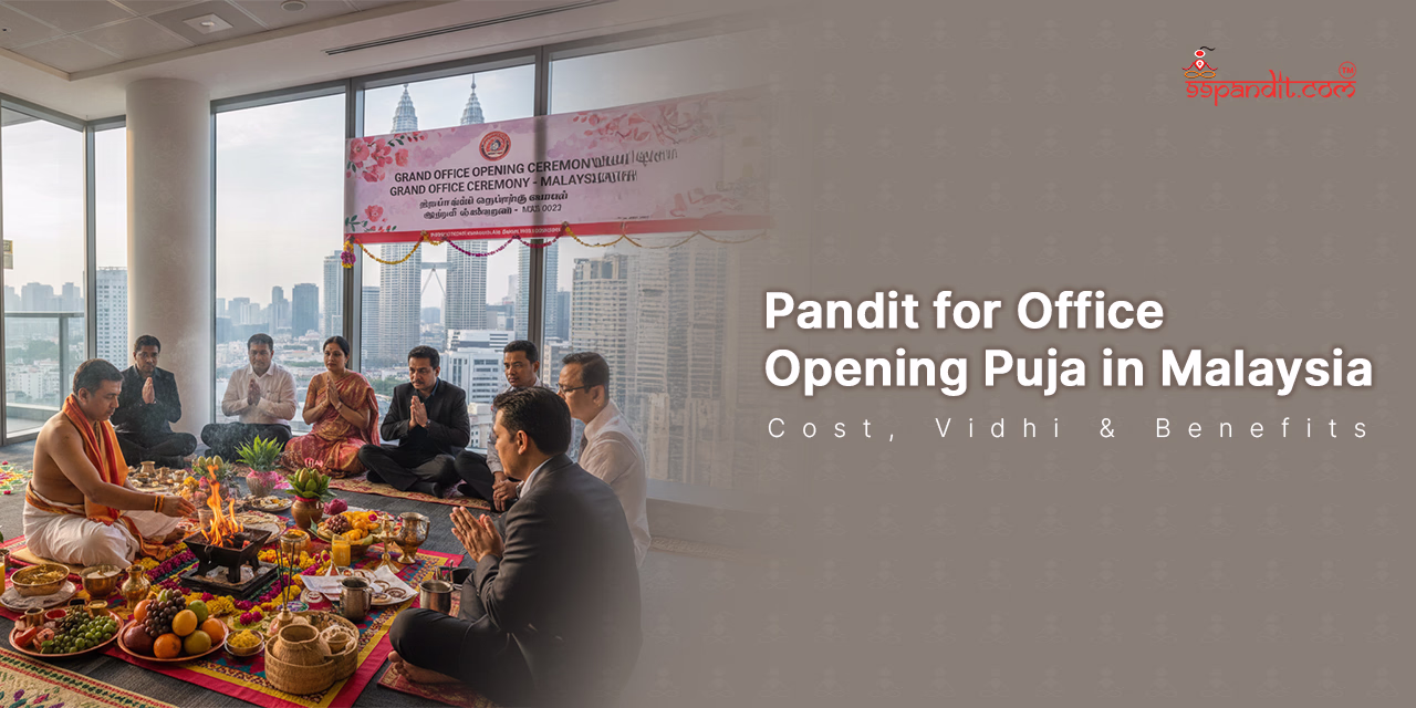 Office Opening Puja in Malaysia