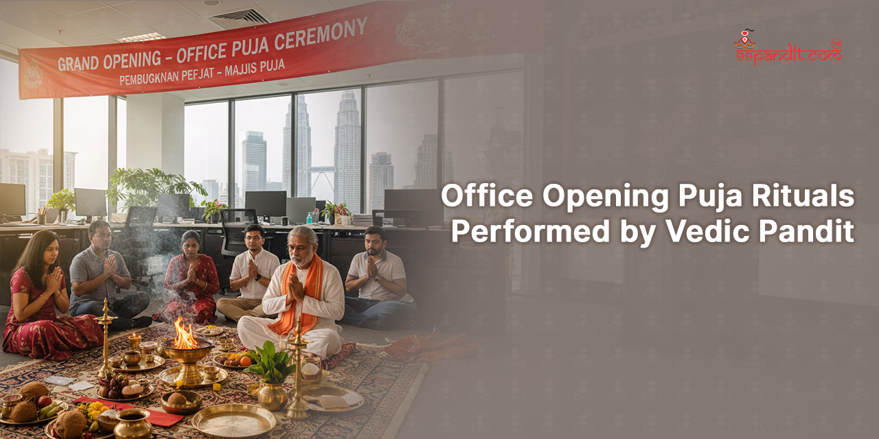 Office Opening Puja in Malaysia