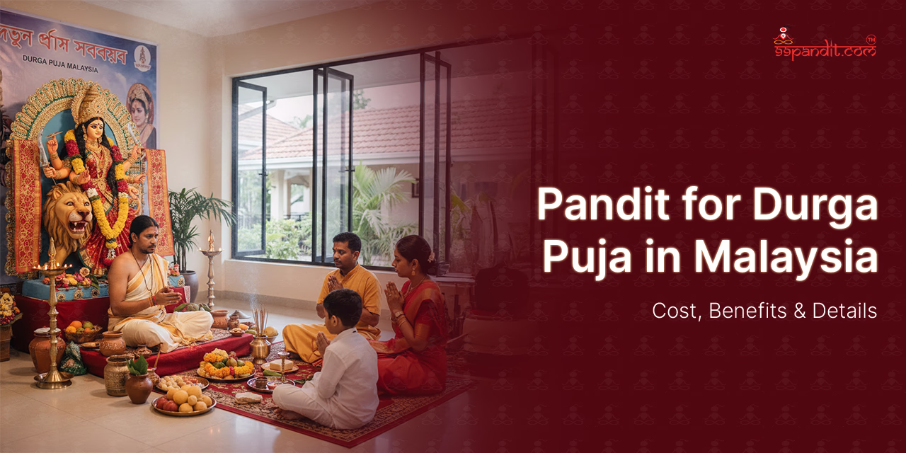 Book Online Pandit for Durga Puja in Malaysia Durga Puja in Malaysia