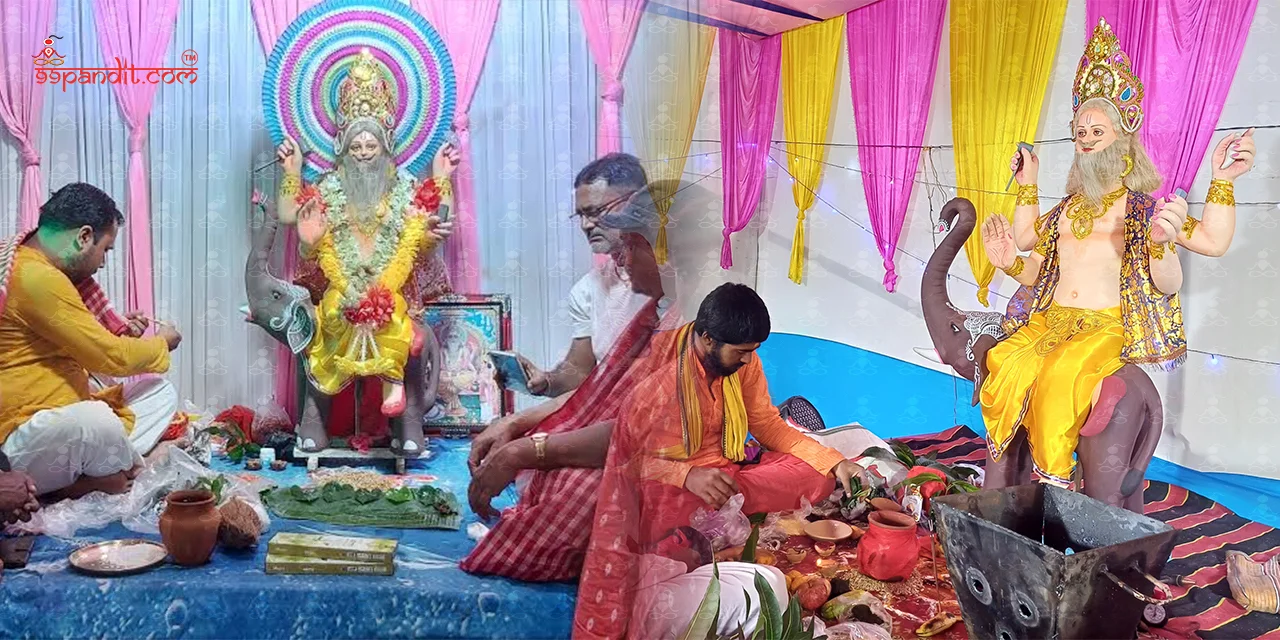 Pandit for Vishwakarma Puja