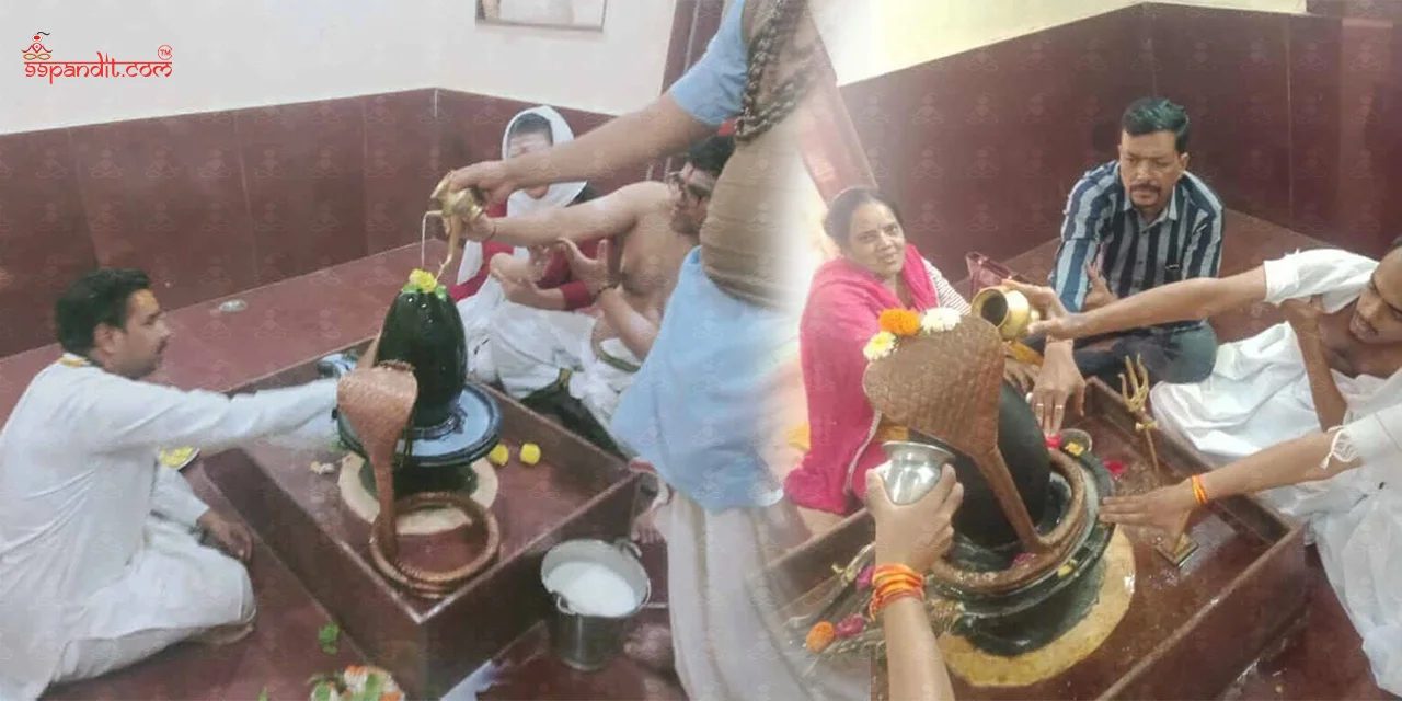 Rudrabhishek Puja at Trimbakeshwar