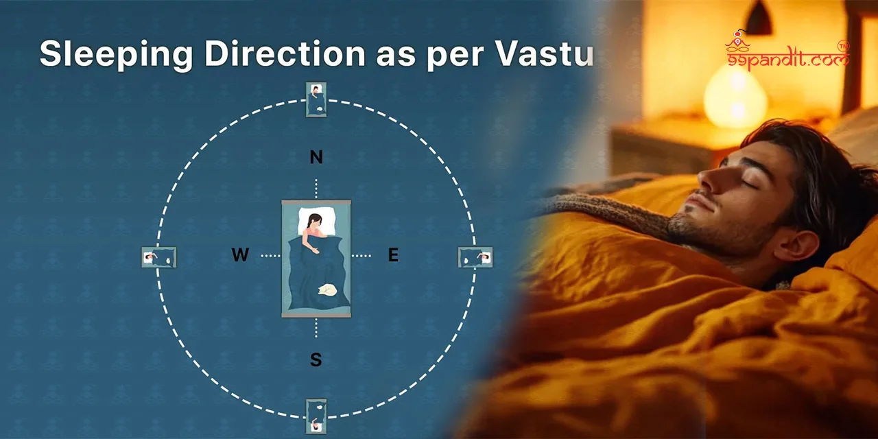 Sleeping Direction as per Vastu