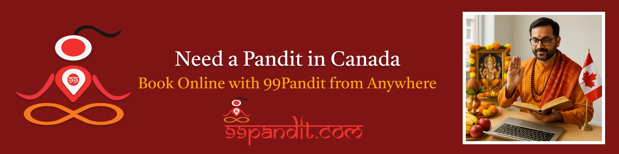 Book Online Pandit in Canada