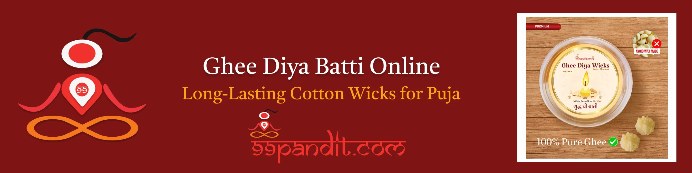Ghee Diya Batti