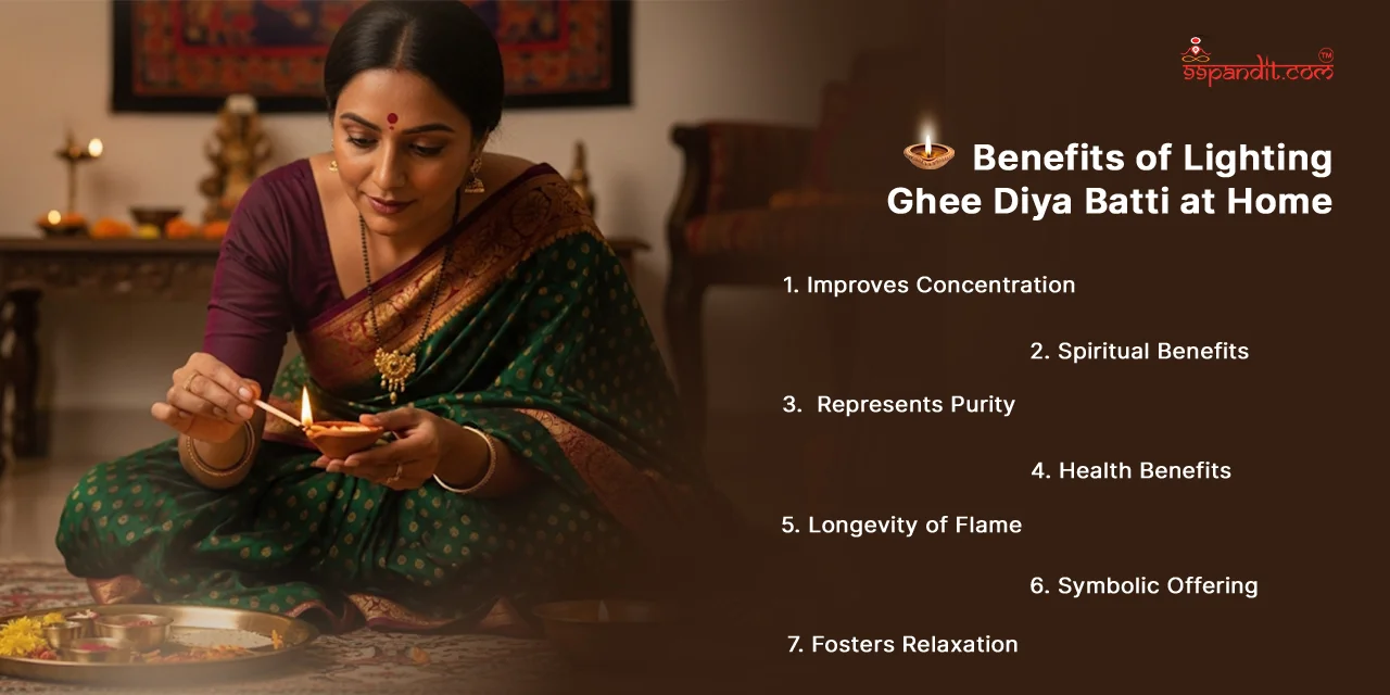Ghee Diya Batti