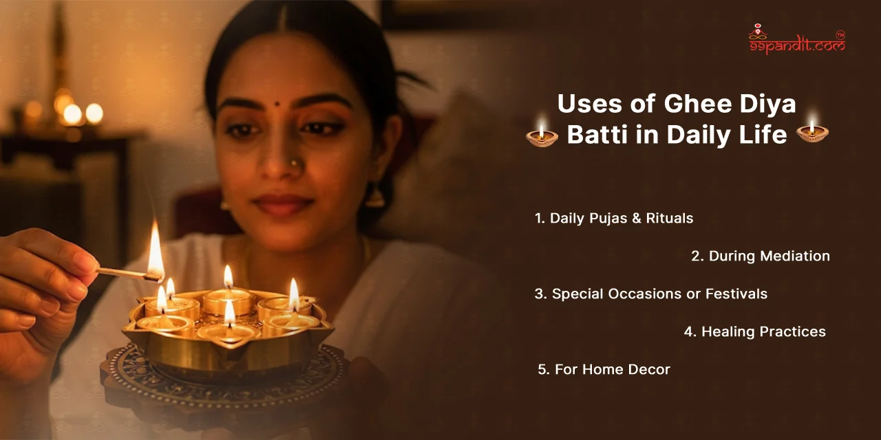 Ghee Diya Batti