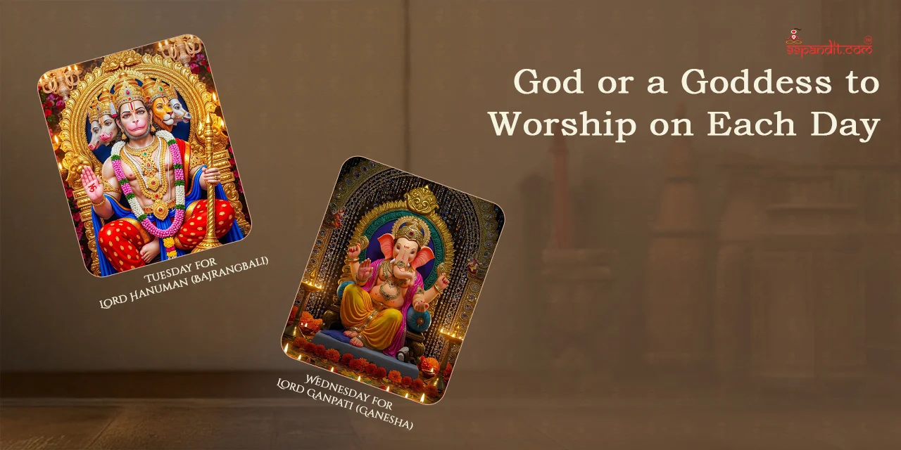 Hindu Gods Day of The Week