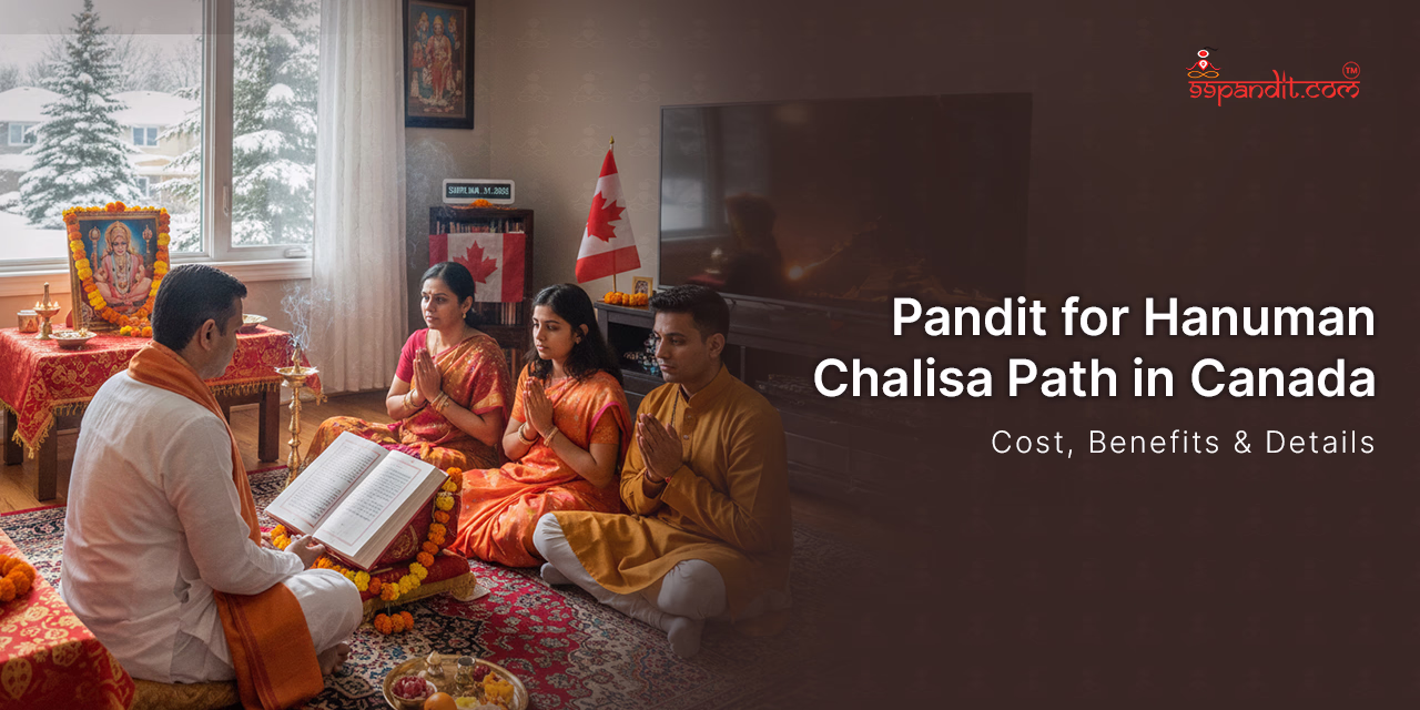 Pandit for Hanuman Chalisa Path in Canada: Cost, Benefits & Details Hanuman Chalisa Path in Canada