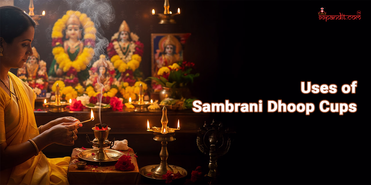 Sambrani Dhoop Cups