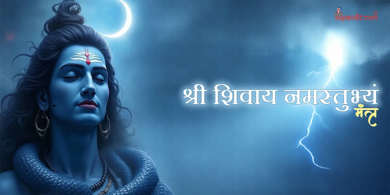 श्री शिवाय नमस्तुभ्यं मंत्र