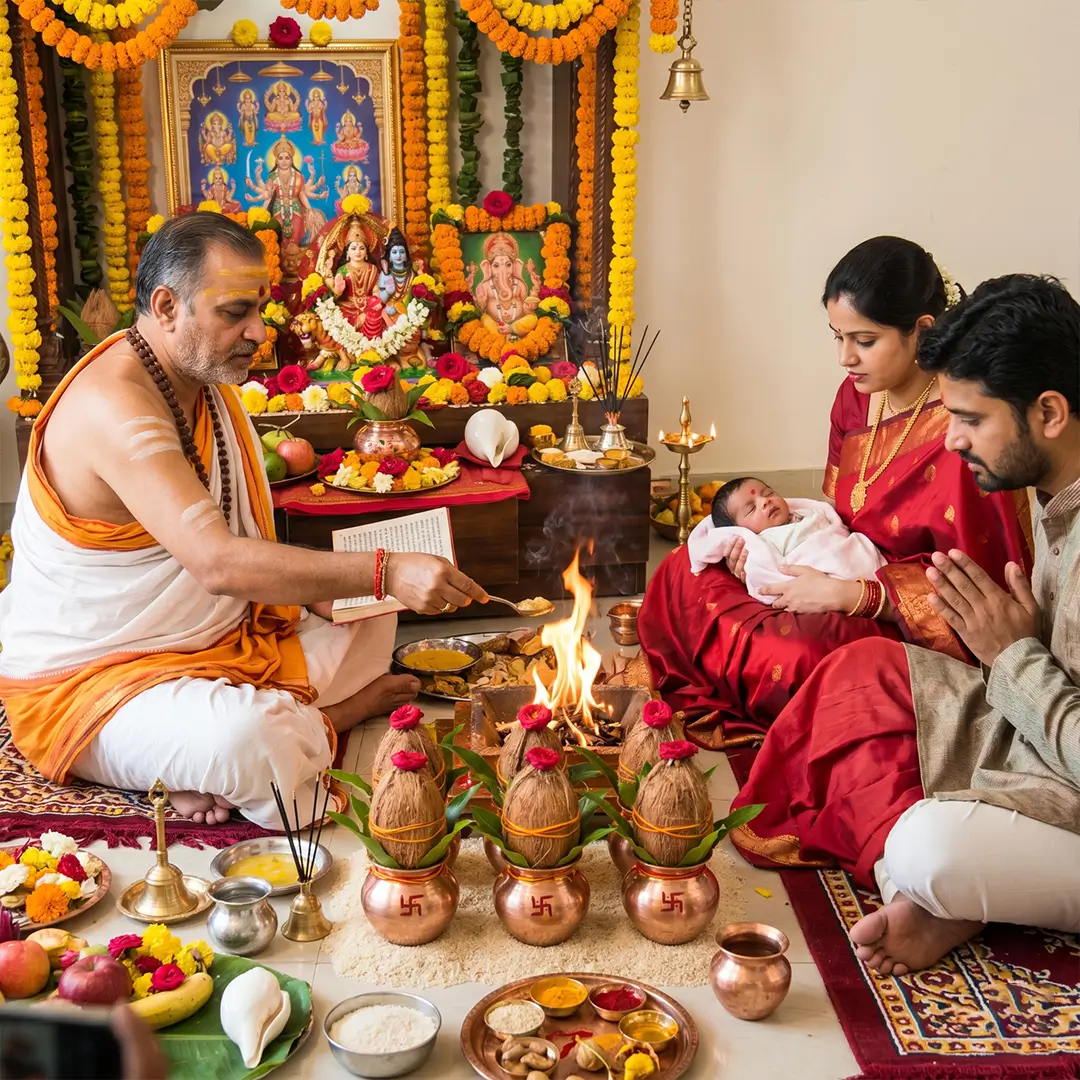 Gand Mool Nakshatra Puja