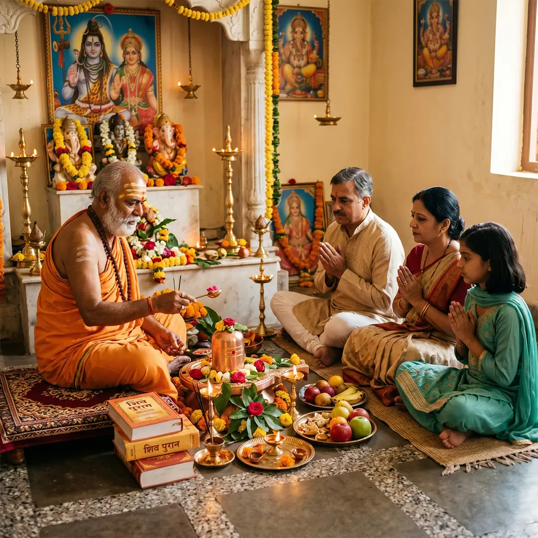 Book Shiv Puran Puja for Blessings of Lord Shiva