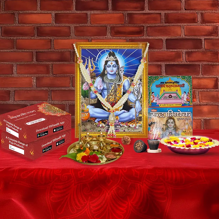 Rudrabhishek Puja Kit + 30 Sambrani Cups – Free Shipping on Prepaid Orders!