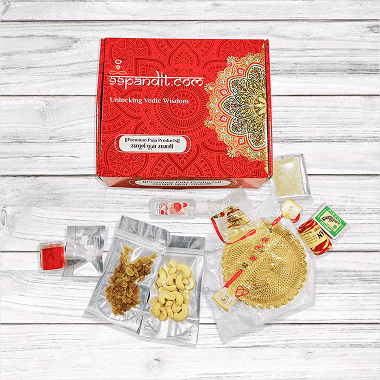 Raksha Bandhan Puja Samagri Kit for Sibling Love & Prosperity